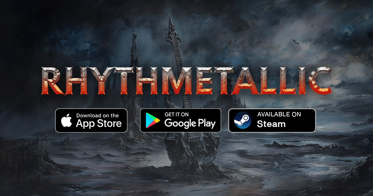 Rhythmetallic - Heavy Metal Music Rhythm Game